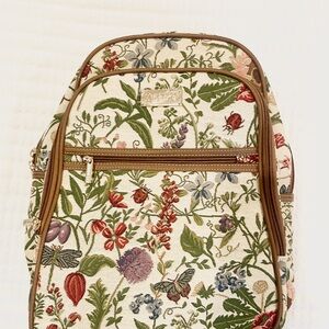 NWT Tapestry Backpack with Padded Computer Section